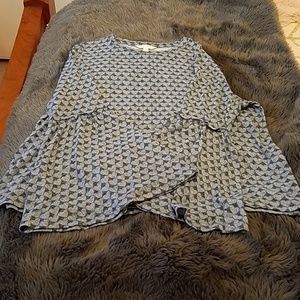 LC Lauren Conrad Heart Top